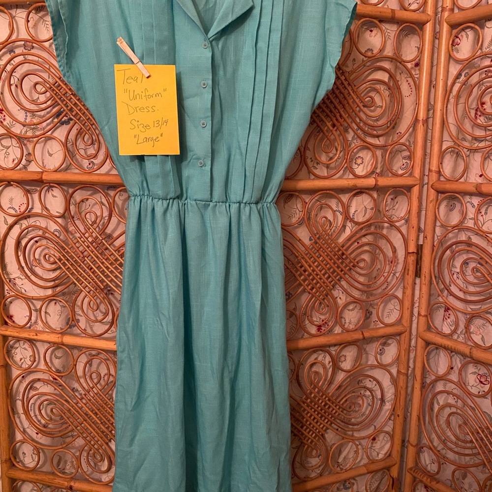 Teal Women's Dress